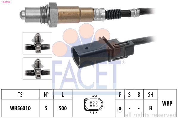 FACET lambdaszonda - 10.8596 - TothCarparts