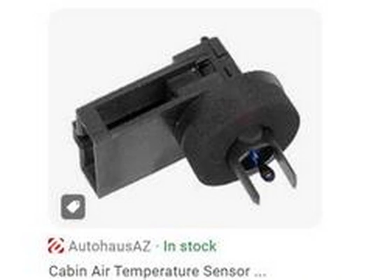 ZPY érzékelő, utastér-hőmérséklet - 1H0907543A - TothCarparts