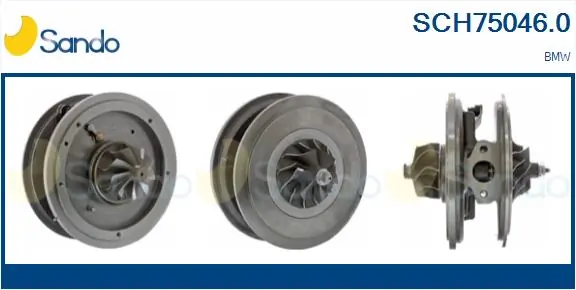 SANDO Törzscsoport, turbótöltő - SCH75046.0 - TothCarparts