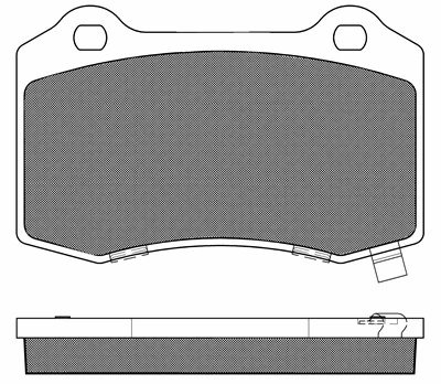 BSF fékbetétkészlet, tárcsafék - 20341 - TothCarparts