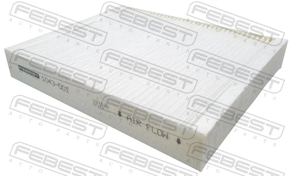 FEBEST szűrő, utastér levegő - 1043-001 - TothCarparts