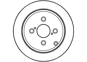ABTEX féktárcsa - BD1065S - TothCarparts
