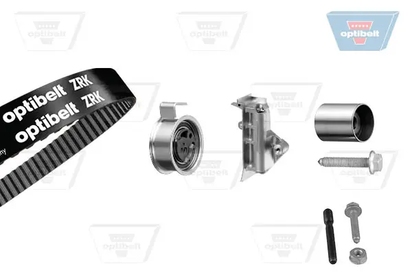 OPTIBELT Fogasszíjkészlet - KT 1236 - TothCarparts