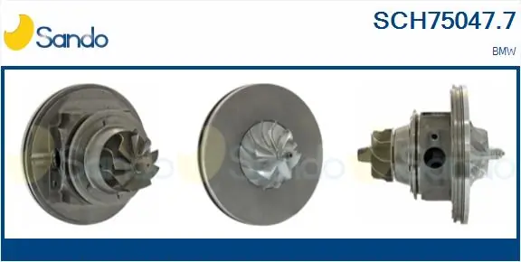 SANDO Törzscsoport, turbótöltő - SCH75047.7 - TothCarparts