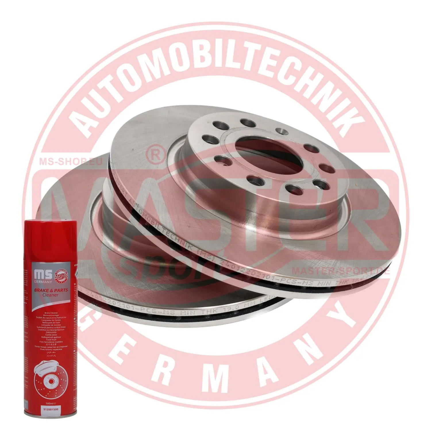 MASTER-SPORT GERMANY féktárcsa - 24012202101-SET-MSP - TothCarparts