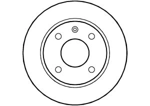 ABTEX féktárcsa - BD336V - TothCarparts