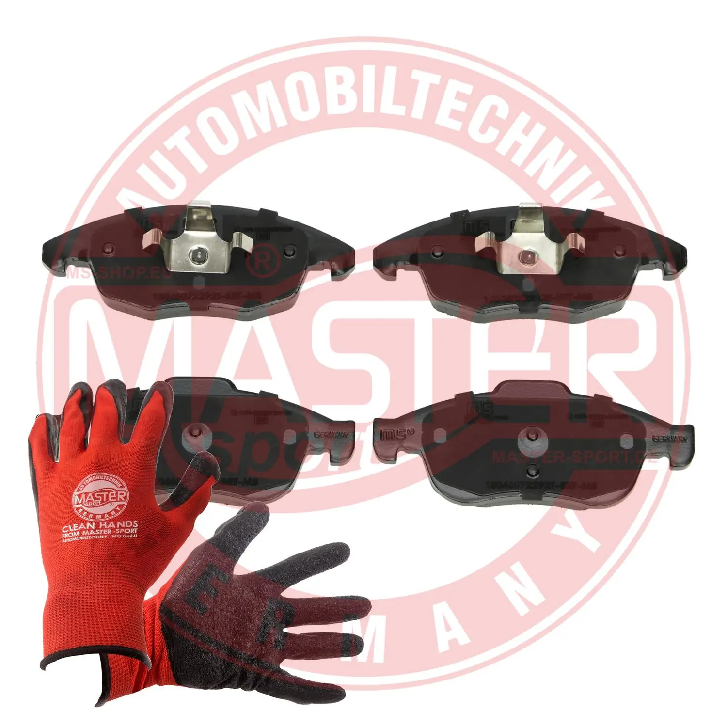 MASTER-SPORT GERMANY fékbetétkészlet, tárcsafék - 13046072292T-SET-MSP - TothCarparts