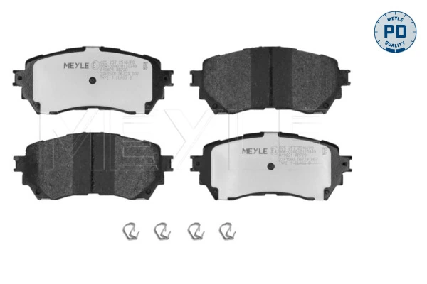 MEYLE fékbetétkészlet, tárcsafék - 025 257 2516/PD - TothCarparts