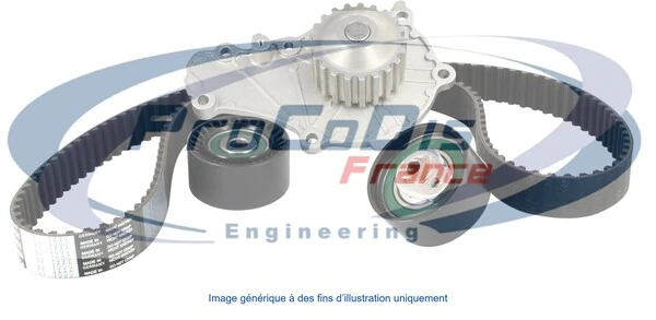 PROCODIS FRANCE Vízpumpa + fogasszíj készlet - KPE3121A - TothCarparts