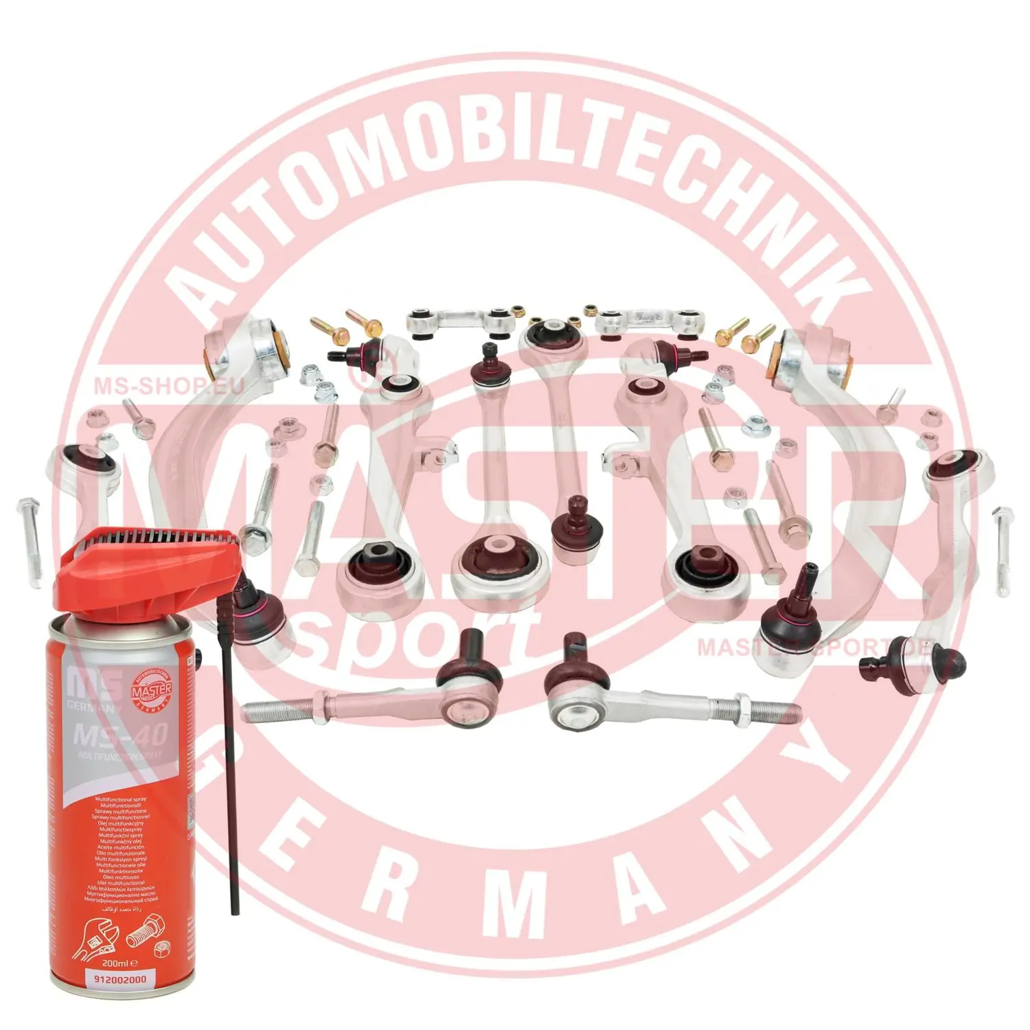 MASTER-SPORT GERMANY Vezetőkarkészlet, kerékfelfüggesztés - 36848-KIT-MSP - TothCarparts