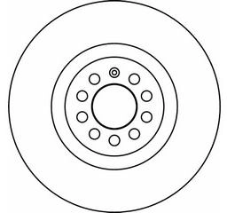 ABTEX féktárcsa - BD867V - TothCarparts