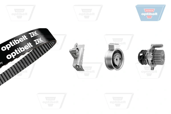 OPTIBELT Vízpumpa + fogasszíj készlet - KT 1233W1 - TothCarparts