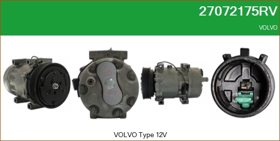ITAB AUTOMOTIVE kompresszor, klíma - 27072175RV - TothCarparts