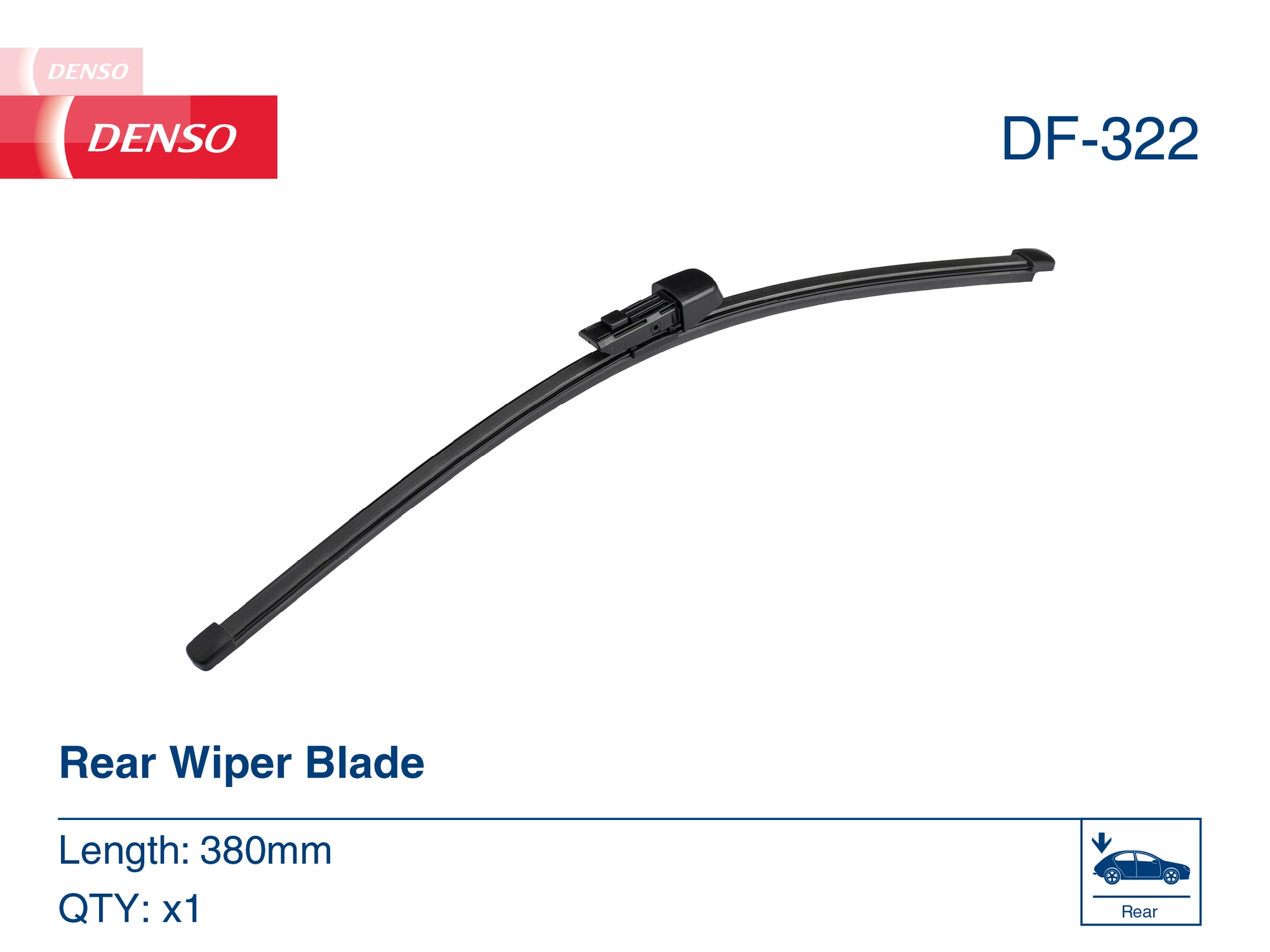 DENSO törlőlapát - DF-322 - TothCarparts