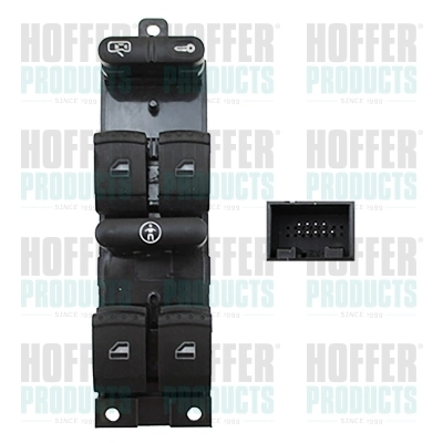 HOFFER kapcsoló, ablakemelő - 2106841 - TothCarparts