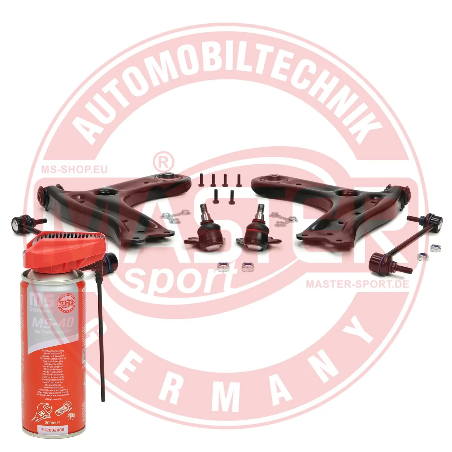 MASTER-SPORT GERMANY Vezetőkarkészlet, kerékfelfüggesztés - 37166/1-KIT-MSP - TothCarparts