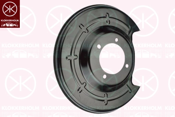 KLOKKERHOLM terelőlemez, féktárcsa - 5053877 - TothCarparts