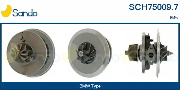SANDO Törzscsoport, turbótöltő - SCH75009.7 - TothCarparts