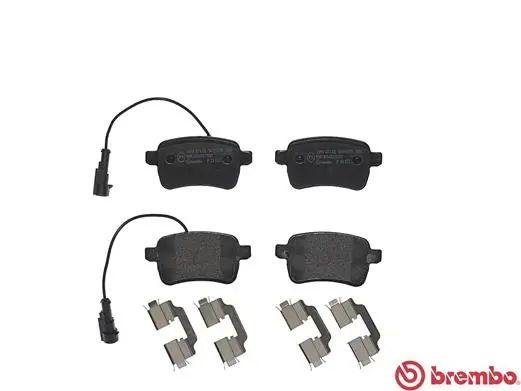 A.B.S. fékbetétkészlet, tárcsafék - P 23 133 - TothCarparts