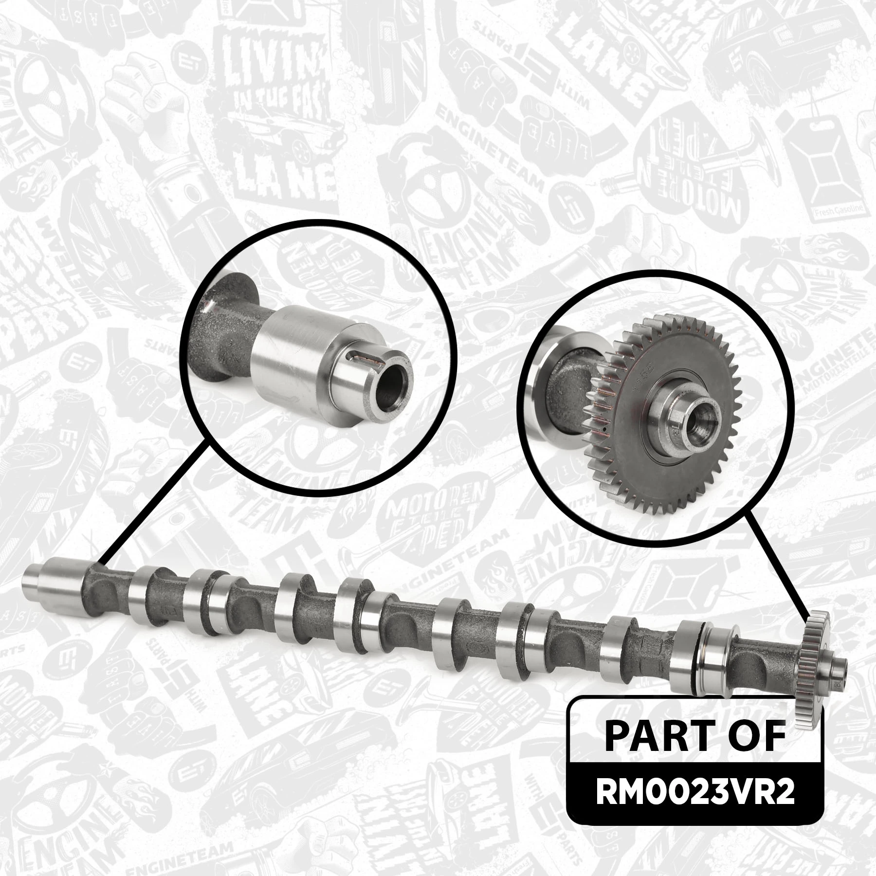 ET ENGINETEAM Vízpumpa + fogasszíj készlet - RM0023VR2 - TothCarparts