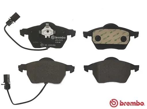 A.B.S. fékbetétkészlet, tárcsafék - P 85 085 - TothCarparts