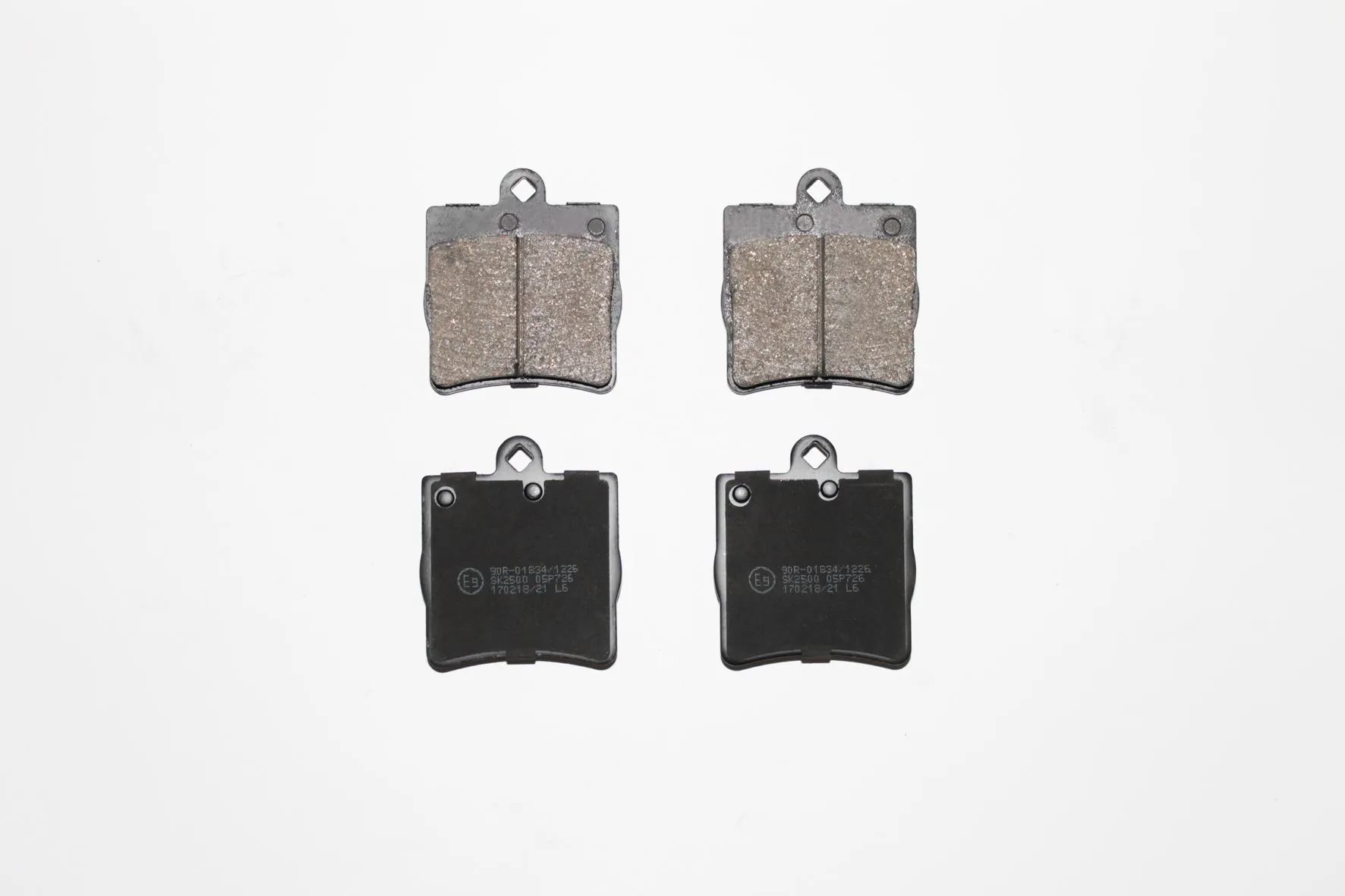 TECDRIVE fékbetétkészlet, tárcsafék - TPF0343 - TothCarparts