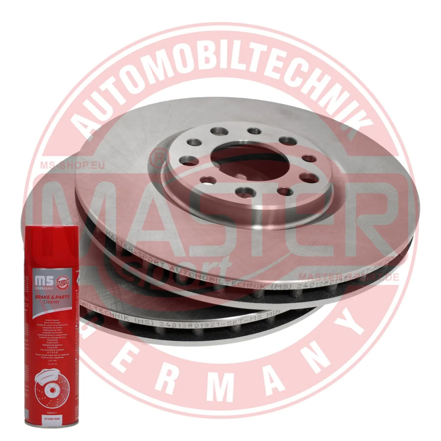 MASTER-SPORT GERMANY féktárcsa - 24012801921-SET-MSP - TothCarparts