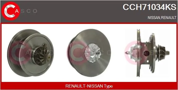 CASCO Törzscsoport, turbótöltő - CCH71034KS - TothCarparts