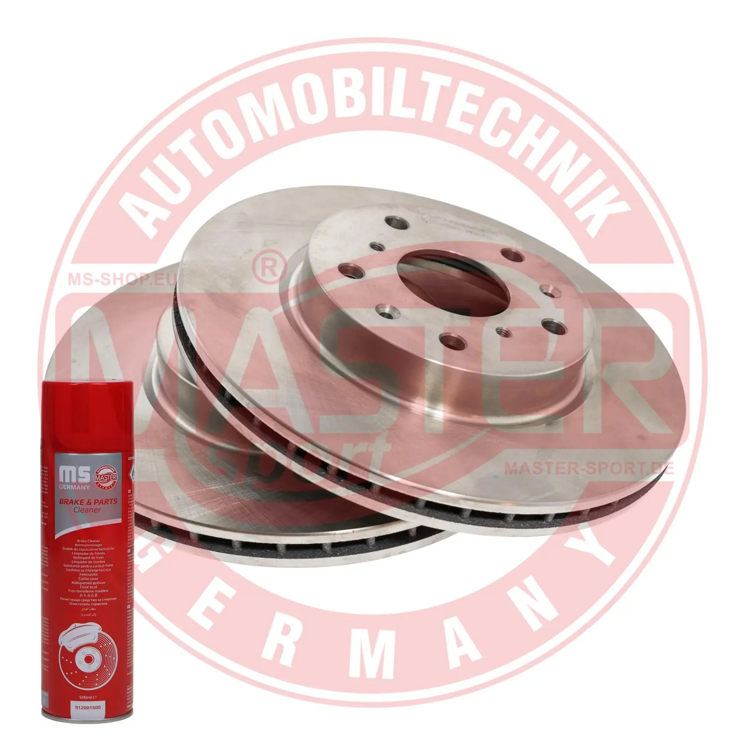 MASTER-SPORT GERMANY féktárcsa - 24012202521-SET-MSP - TothCarparts