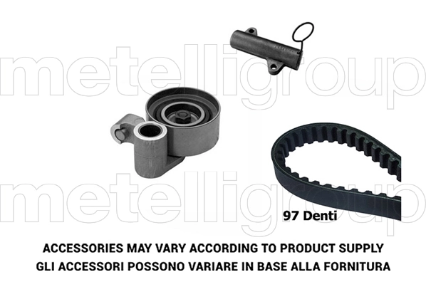 METELLI Fogasszíjkészlet - 29-0432 - TothCarparts