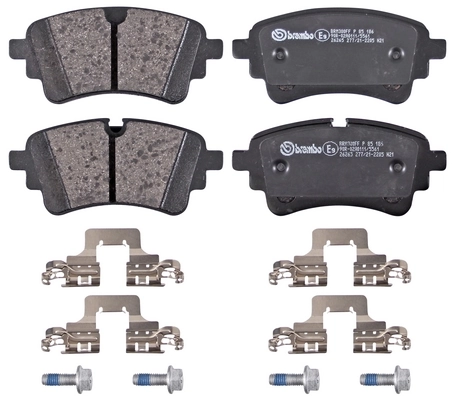 A.B.S. fékbetétkészlet, tárcsafék - P 85 186 - TothCarparts