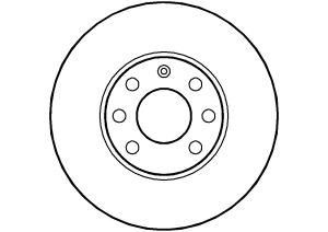 ABTEX féktárcsa - BD814V - TothCarparts