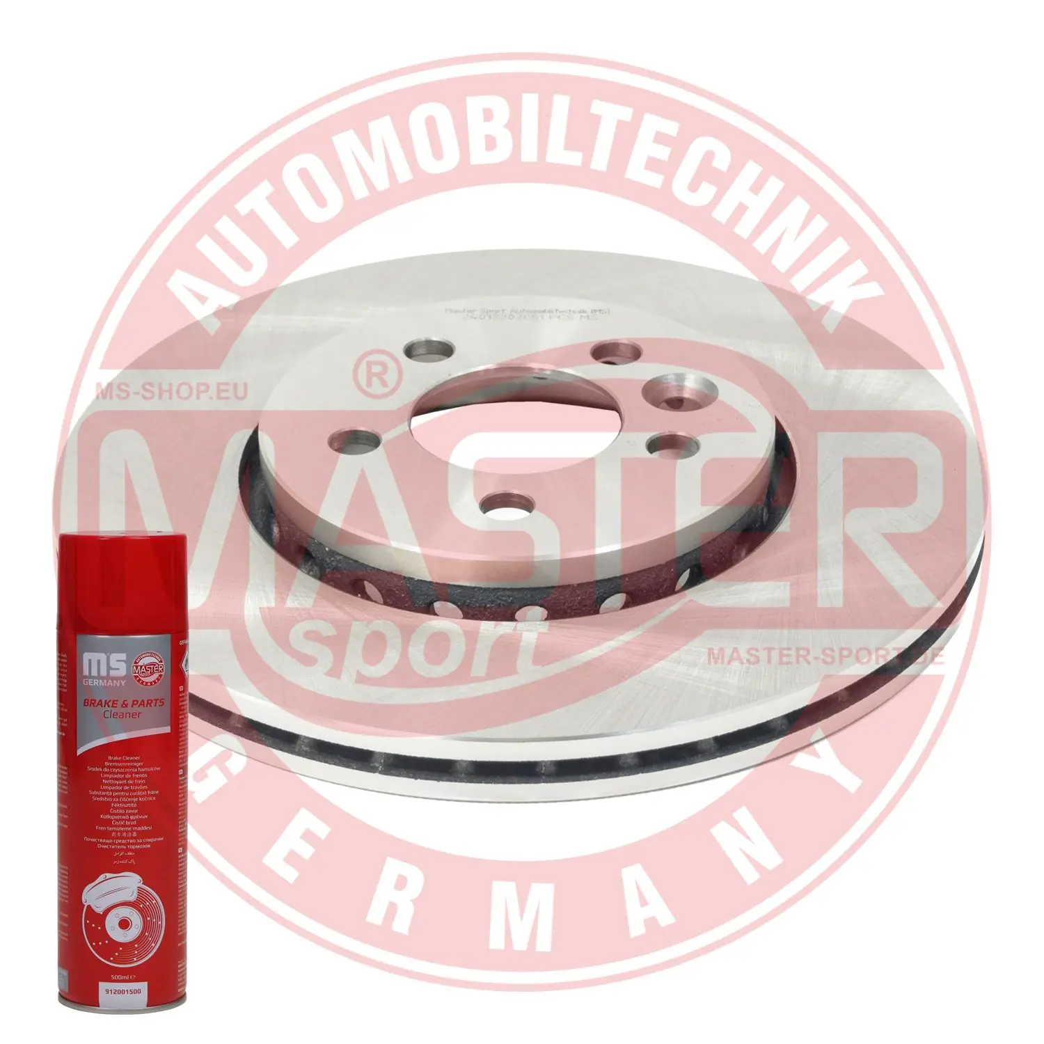 MASTER-SPORT GERMANY féktárcsa - 24012202061-PCS-MSP - TothCarparts