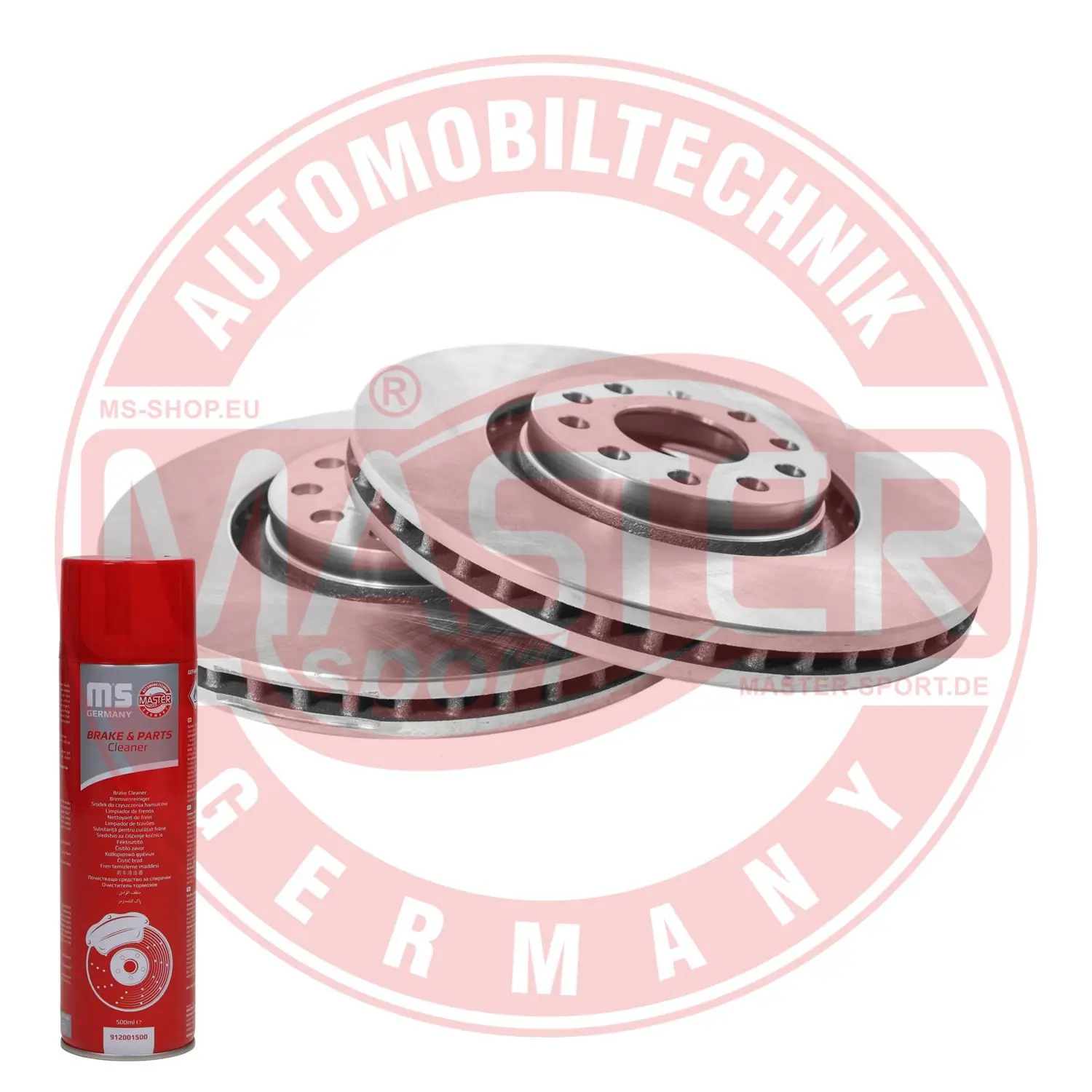 MASTER-SPORT GERMANY féktárcsa - 24013001131-SET-MSP - TothCarparts
