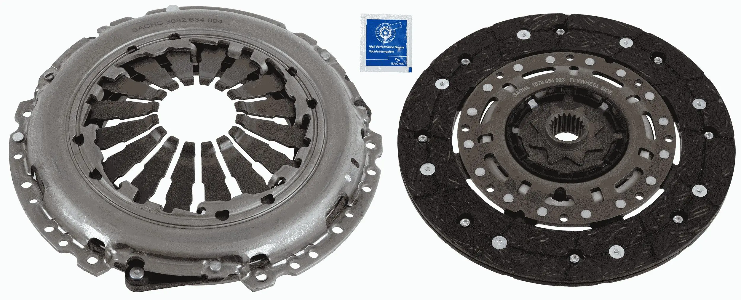 SACHS kuplungkészlet - 3000 951 666 - TothCarparts