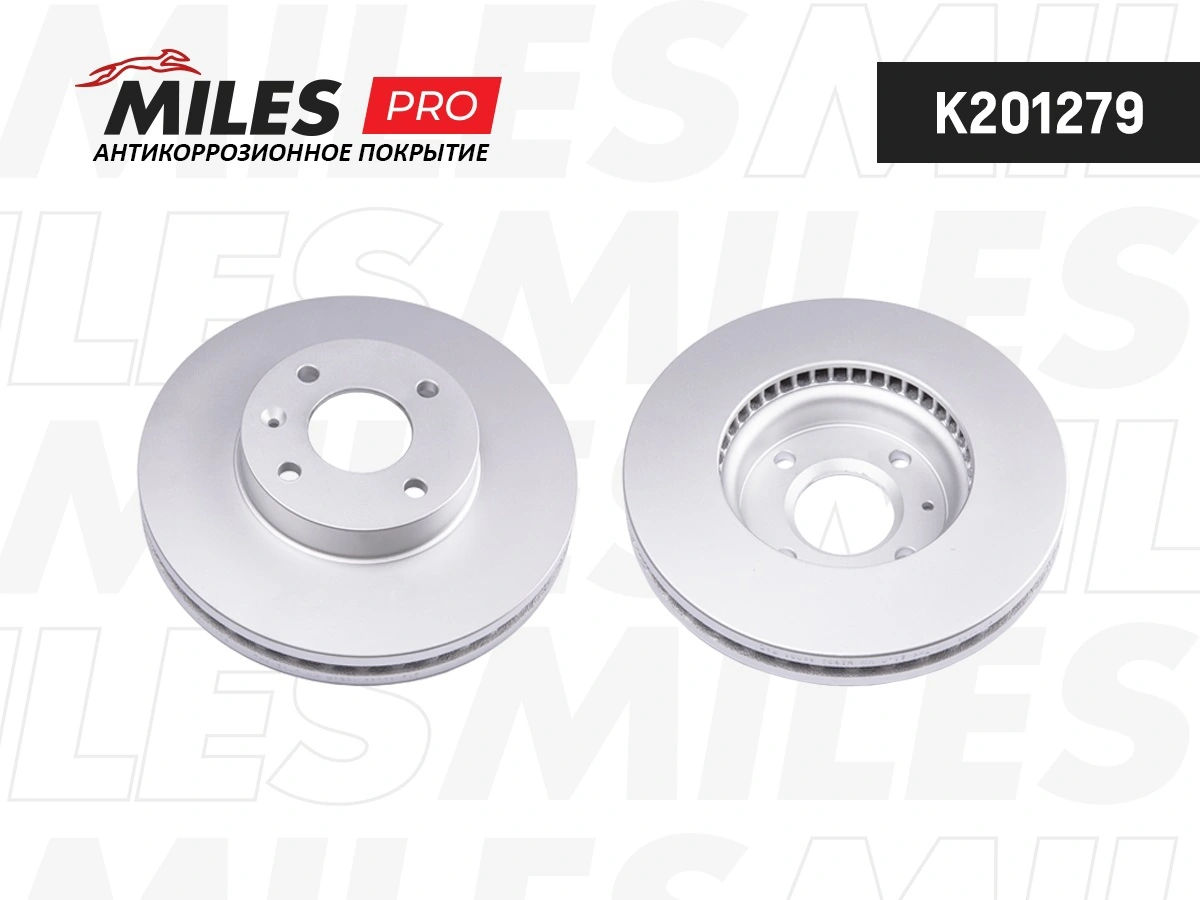MILES féktárcsa - K201279 - TothCarparts