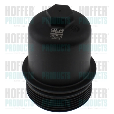 HOFFER Fedél, olajszűrő ház - 8021744 - TothCarparts