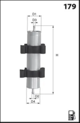 LUCAS FILTERS Üzemanyagszűrő - LFDF338 - TothCarparts