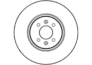 ABTEX féktárcsa - BD1335V - TothCarparts