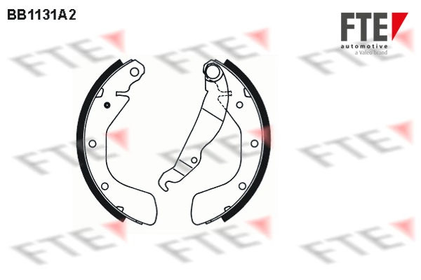 FTE fékpofakészlet - 9100021 - TothCarparts
