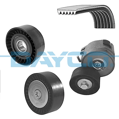DAYCO hosszbordás szíj készlet - KPV614 - TothCarparts