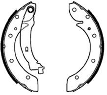 ABTEX fékpofakészlet - ABS3465 - TothCarparts