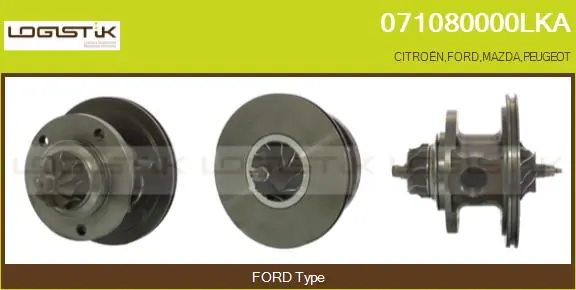 LGK Törzscsoport, turbótöltő - 071080000LKA - TothCarparts