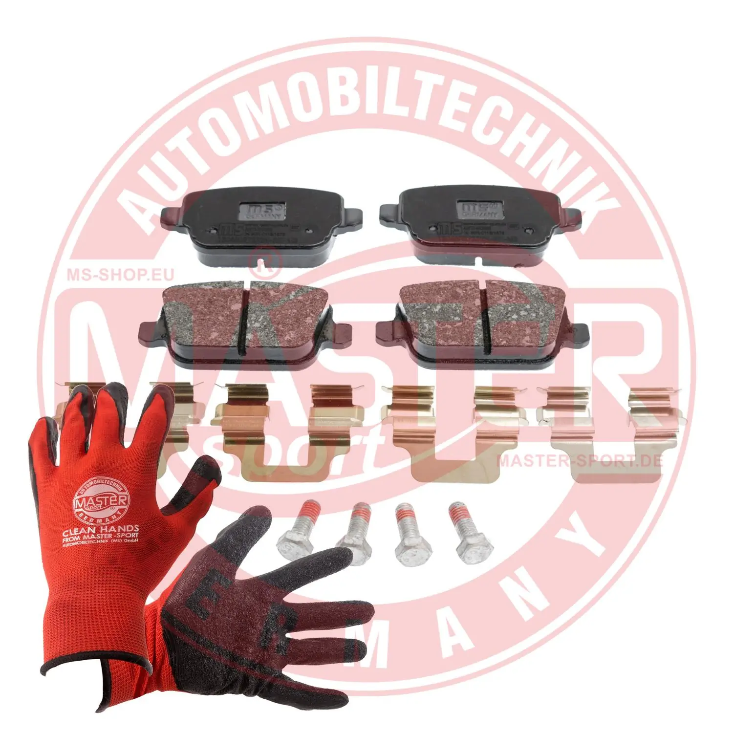 MASTER-SPORT GERMANY fékbetétkészlet, tárcsafék - 13046027232N-SET-MSP - TothCarparts