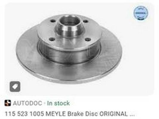 ZPY féktárcsa - 191615601B - TothCarparts