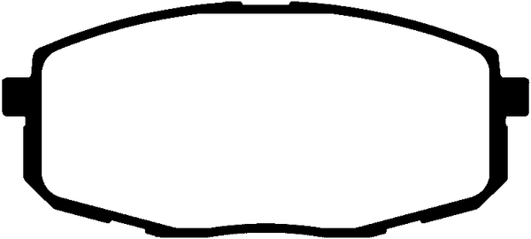 ABTEX fékbetétkészlet, tárcsafék - PLU1106 - TothCarparts
