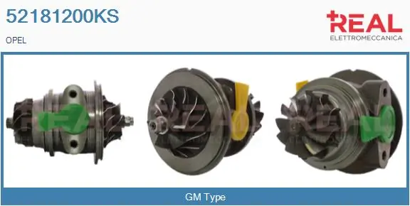 REAL Törzscsoport, turbótöltő - 52181200KS - TothCarparts