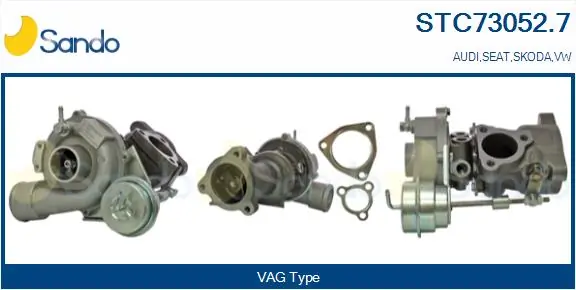 SANDO töltő, feltöltés - STC73052.7 - TothCarparts