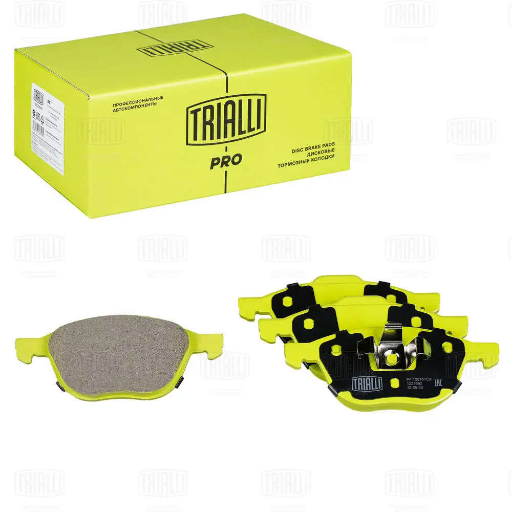 TRIALLI fékbetétkészlet, tárcsafék - PF 106101CR - TothCarparts