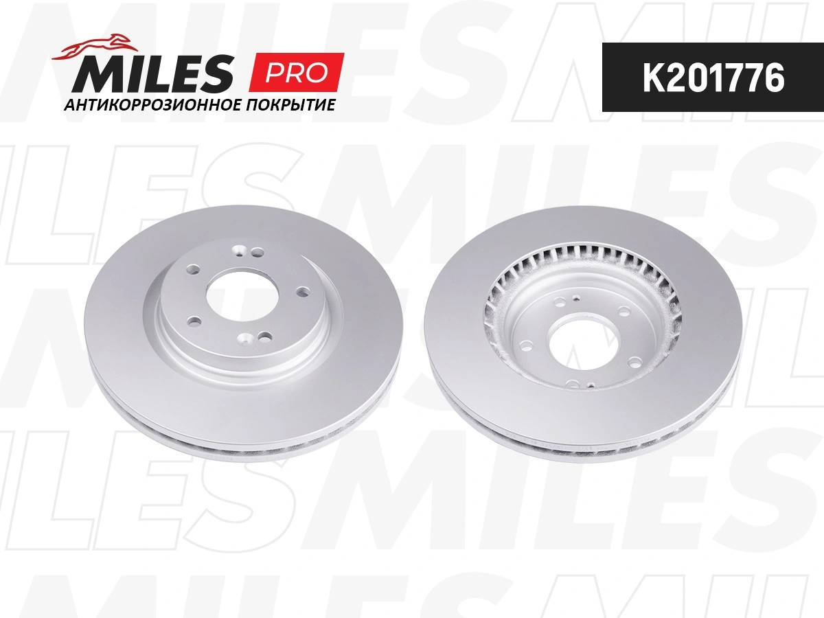 MILES féktárcsa - K201776 - TothCarparts